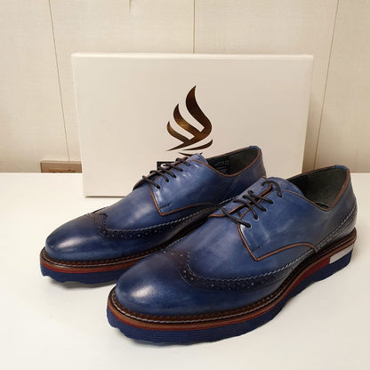 Medicated Orthopedic Leather Shoes Turkish Art#0030