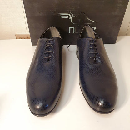 Blue Shoes Hand Made Leather Shoes  Art #0038