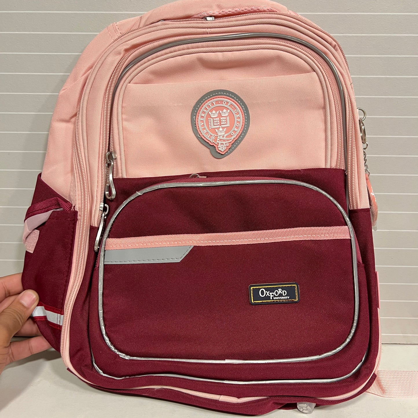 Pink Maroon School Bag 33200