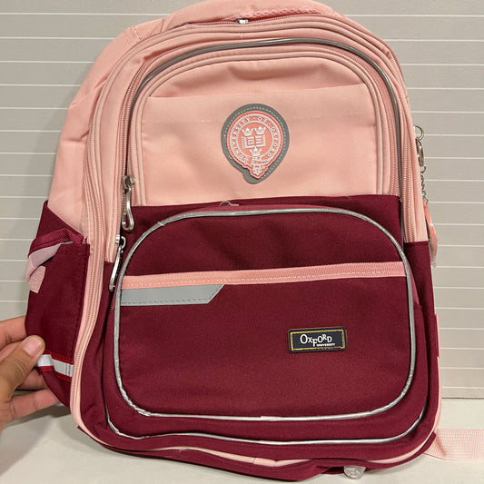 Pink Maroon School Bag 33200