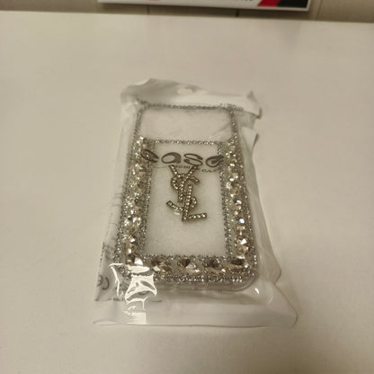 Designer YSL Diamondies Iphone 17 Pro Max Cover, 141900