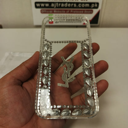Designer YSL Diamondies Iphone 17 Pro Max Cover, 141900