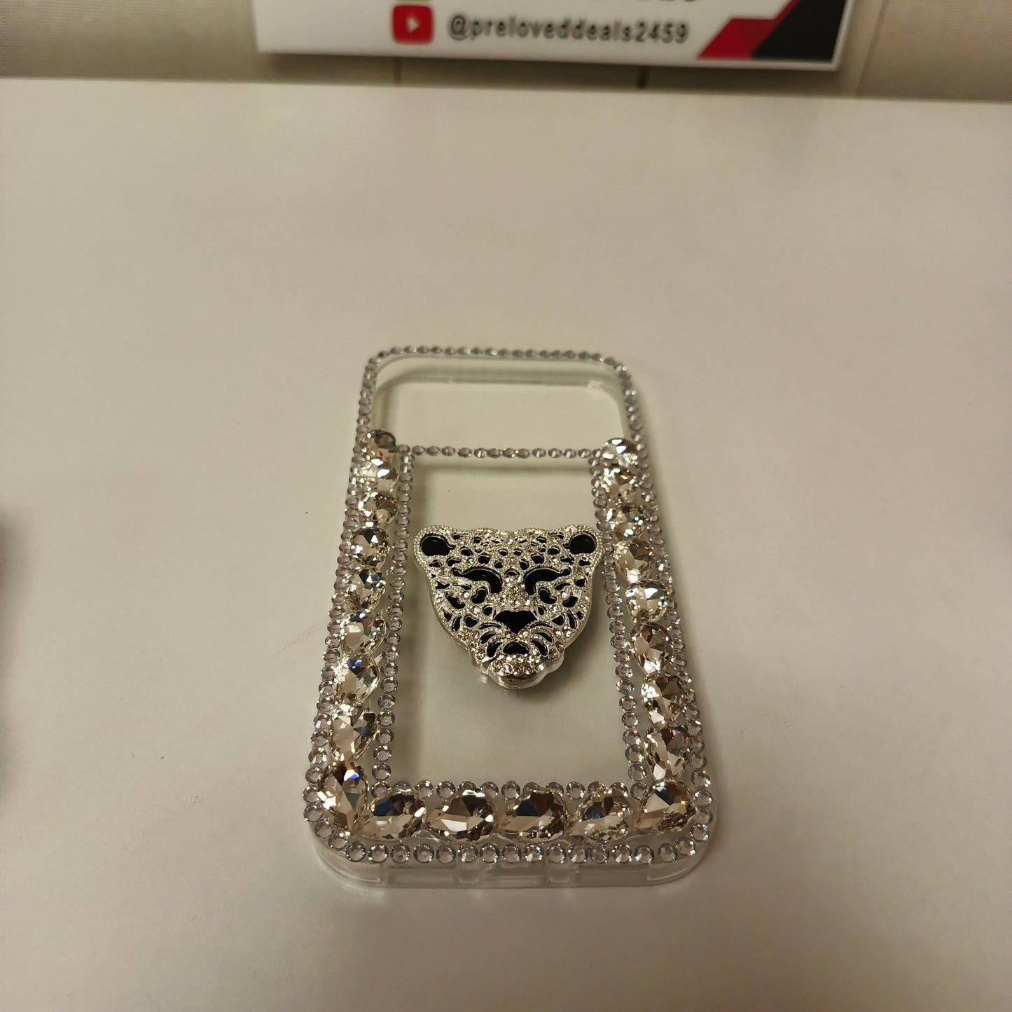 Leopard Style 17 Pro Max Diamand Cover, 51600