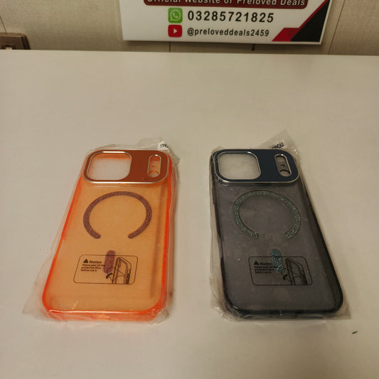 17 Pro Max Silicone Cover with Metal Camera Case, 41600