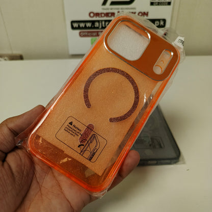17 Pro Max Silicone Cover with Metal Camera Case, 41600