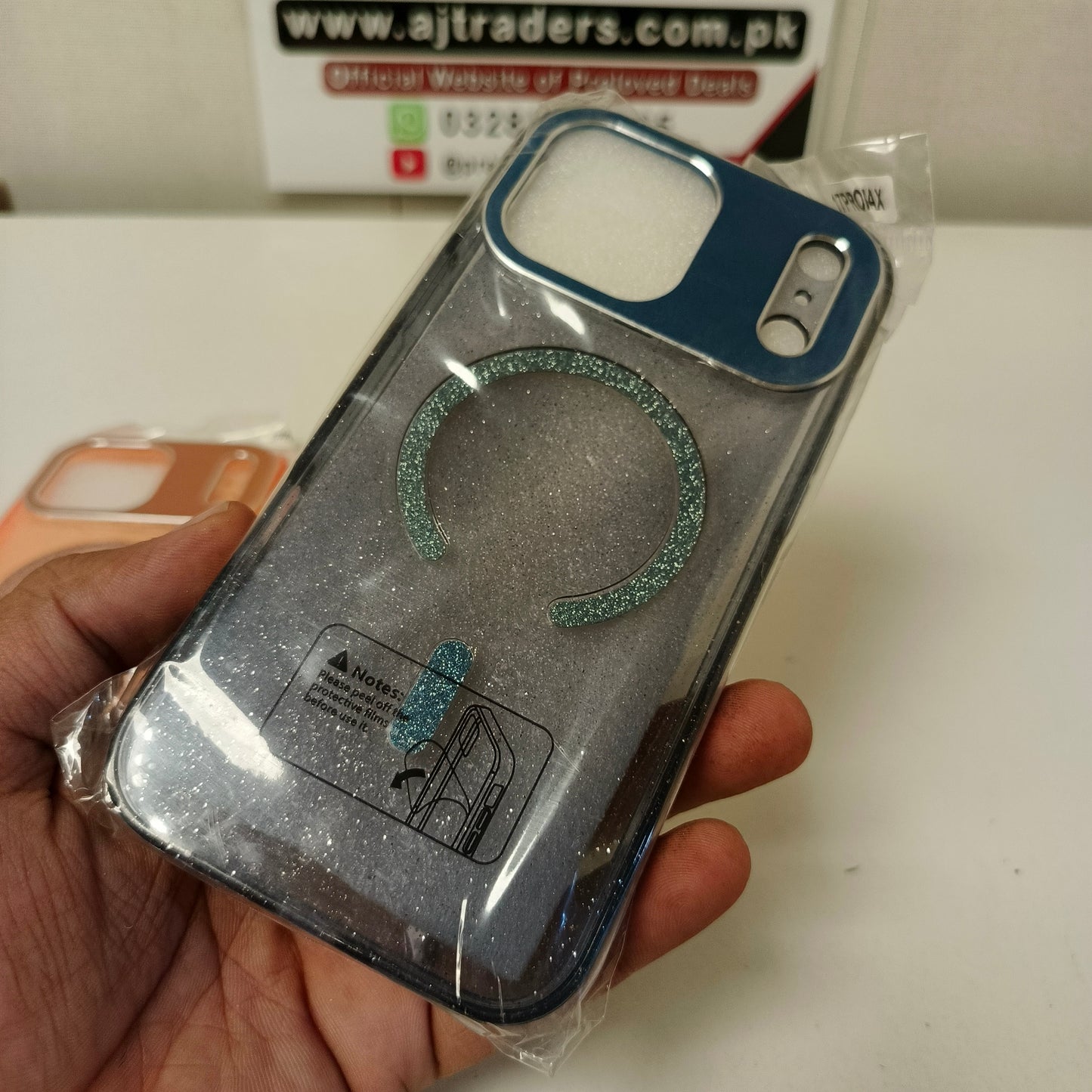 17 Pro Max Silicone Cover with Metal Camera Case, 41600