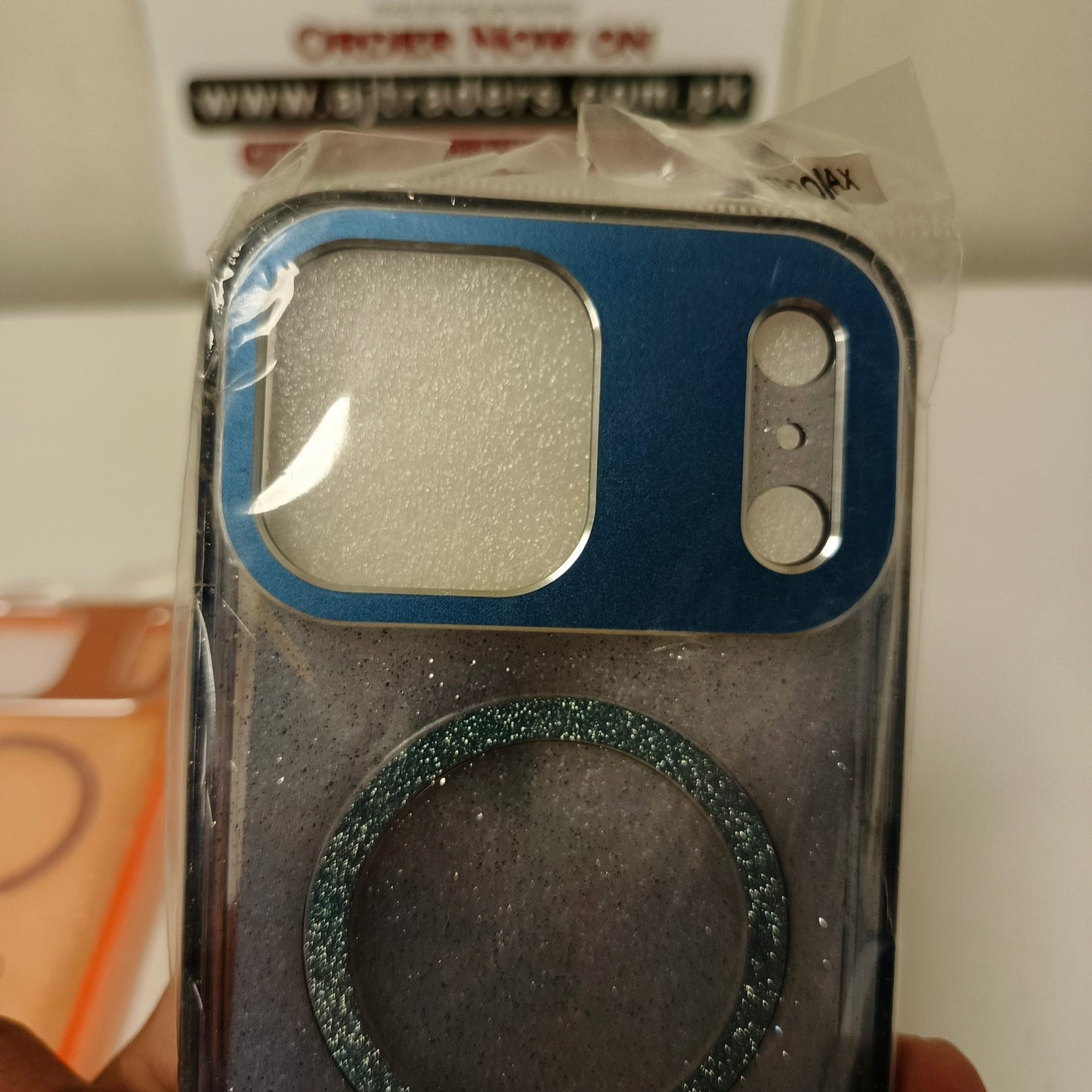 17 Pro Max Silicone Cover with Metal Camera Case, 41600