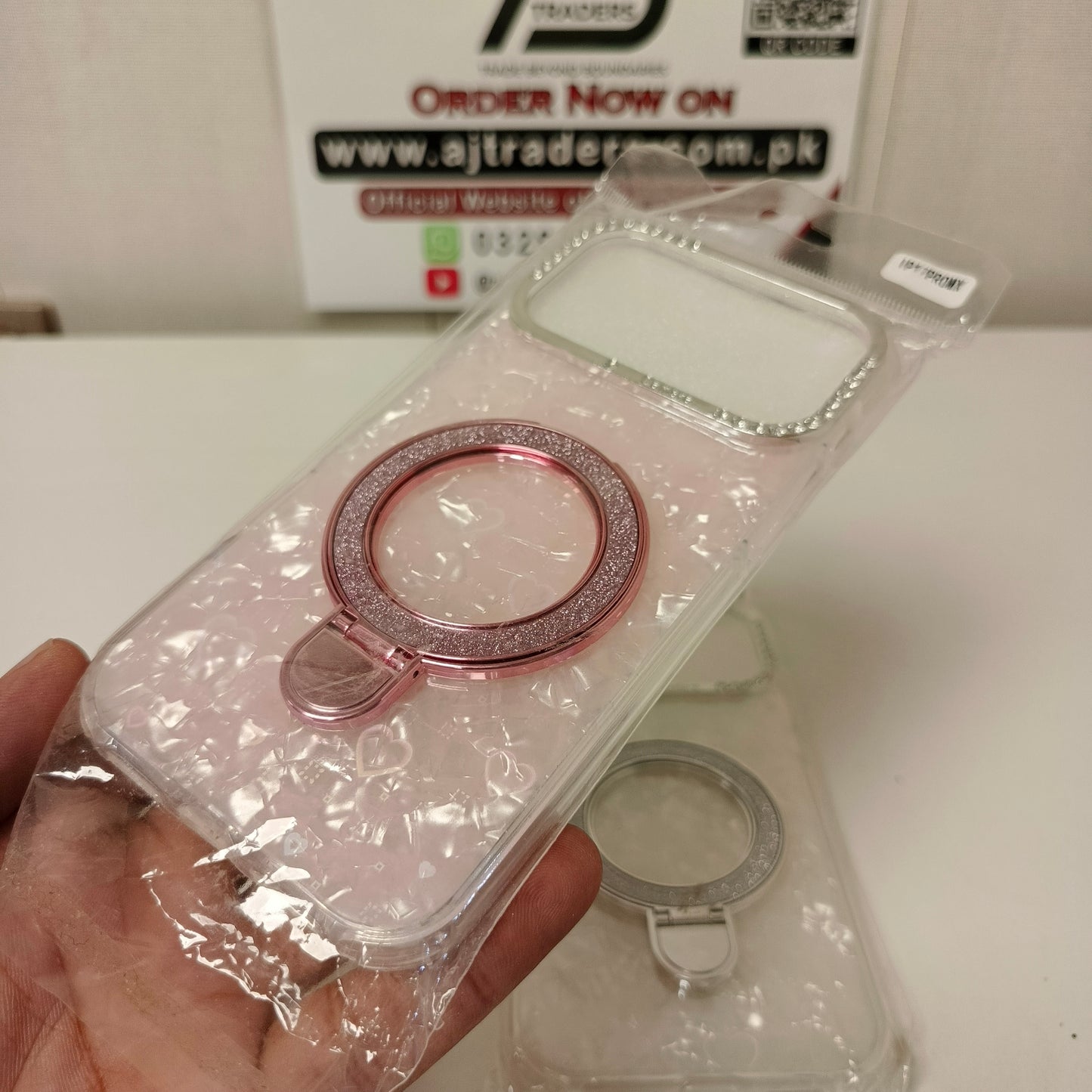 Iphone 17 pro max Cover Silicone with Holder, 21600