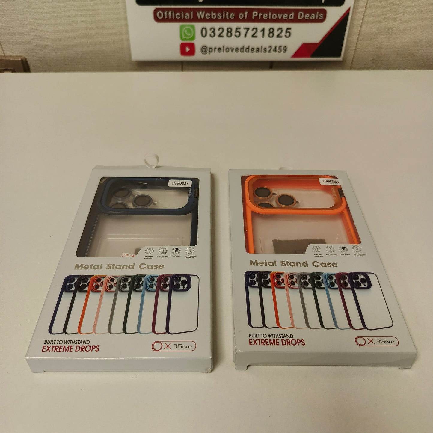 Metal Stand Iphone 17 Pro Max Cover, 121600