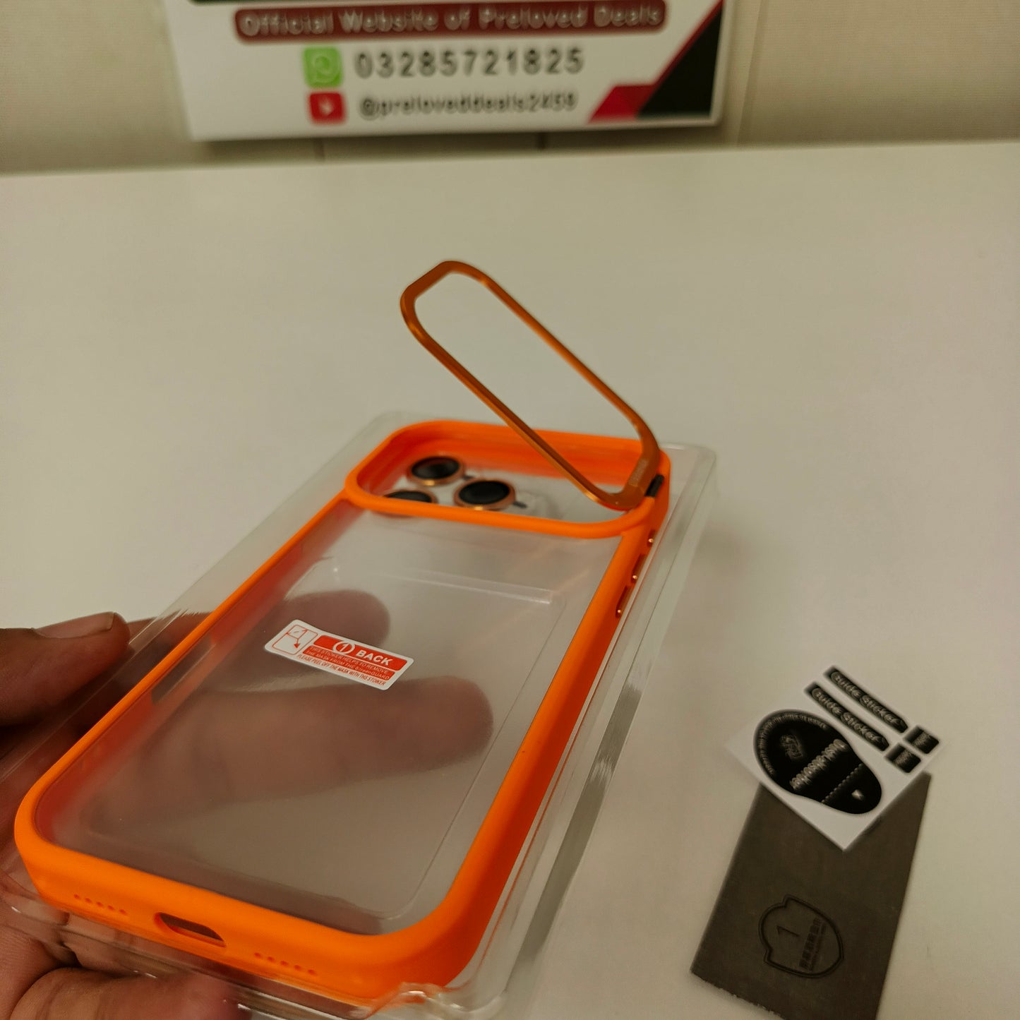 Metal Stand Iphone 17 Pro Max Cover, 121600