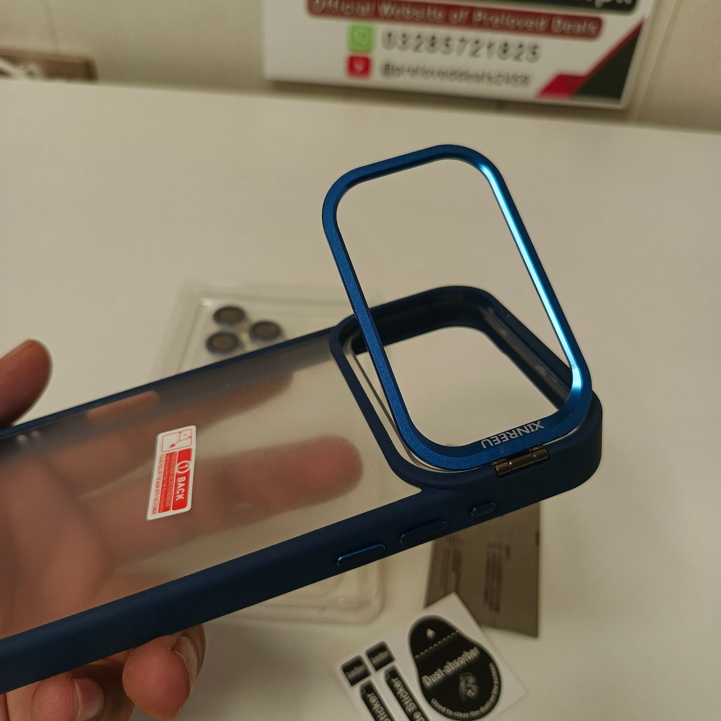 Metal Stand Iphone 17 Pro Max Cover, 121600