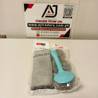 All in one Cleaning Brush with Cleaning Pads,