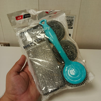 All in one Cleaning Brush with Cleaning Pads,