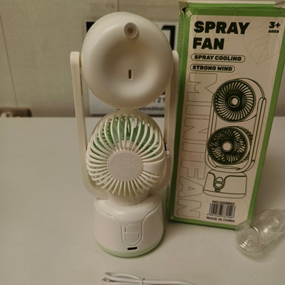 Twin Spray Fan Rechargeable, 301180