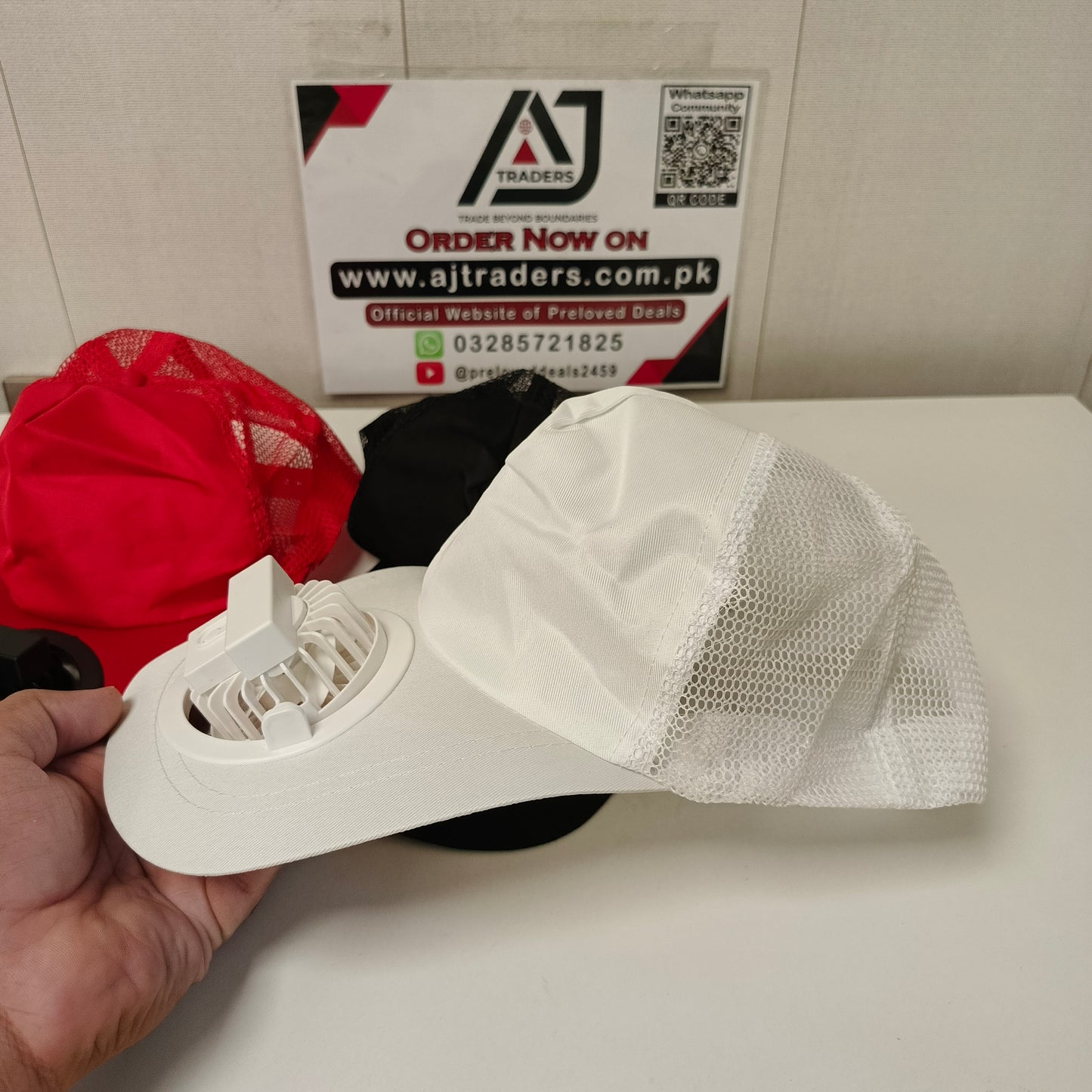 Fan Cap Multi Color, 121400