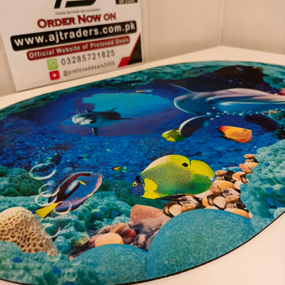 3d Floor Map Oval Shape, 121280