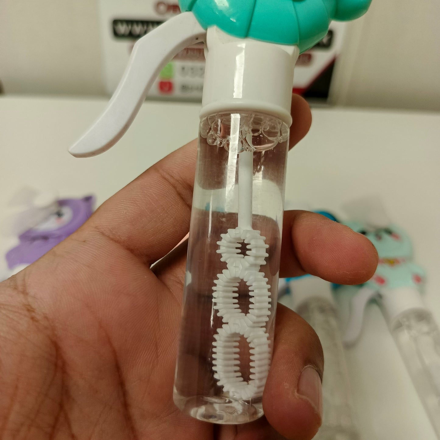 Bubble Bottle with Hand Fan, 241280