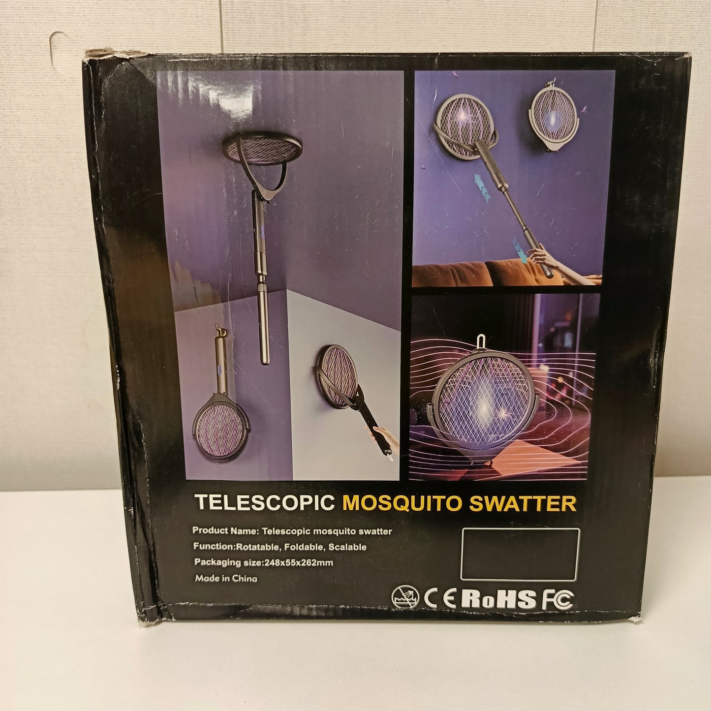 Telescopic Mosquito Swatter Foldable, 121230