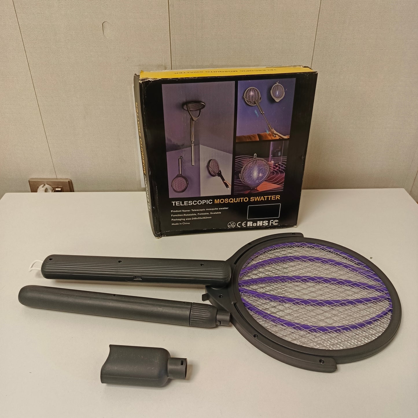 Telescopic Mosquito Swatter Foldable, 121230