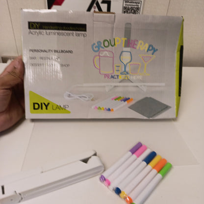 Big Size Acrylic Luminescent Lamp for Kids Drawing DIY Lamp, 61800