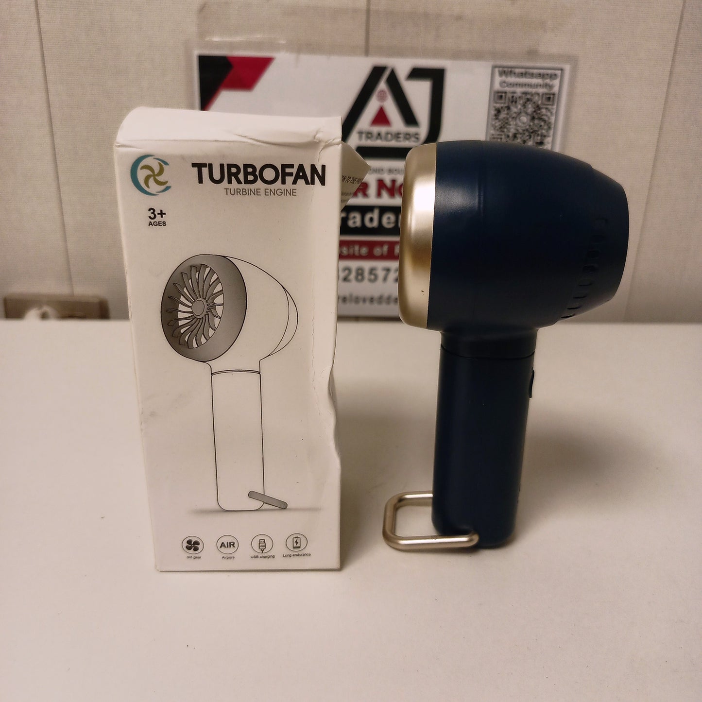 Turbo Rechargeable High Speed Fan