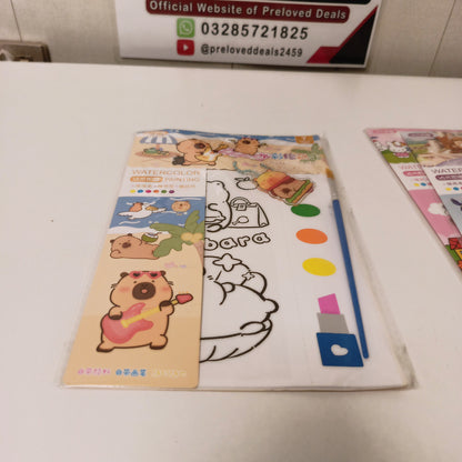 Watercolor Painting Book, 63250