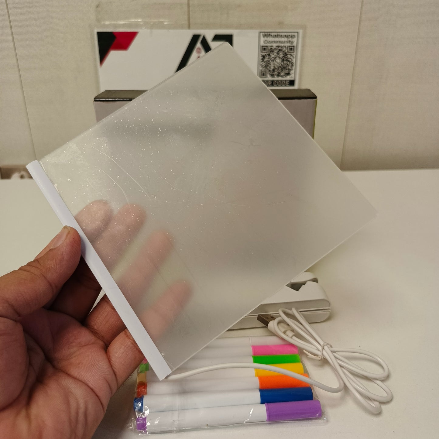 DIY Acrylic Luminescent Lamp Hand Writing, 5990