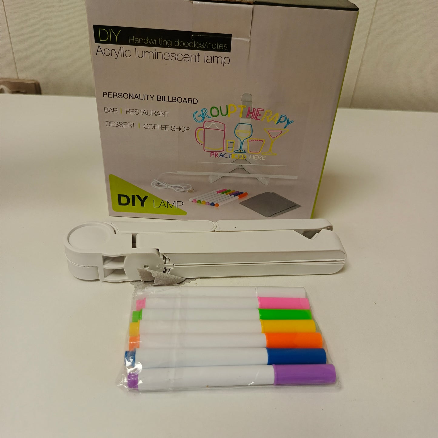 DIY Acrylic Luminescent Lamp Hand Writing, 5990