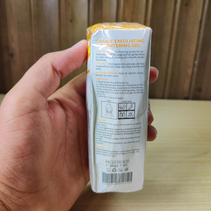 GMEELAN Orange Exfoliating Gel - Skin Brightening Facial Scrub
