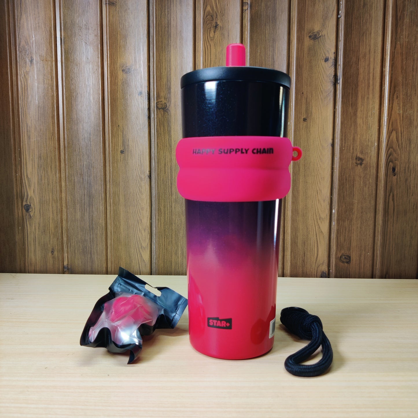 STAR+ Stainless Steel Vacuum Tumbler Cup with Straw