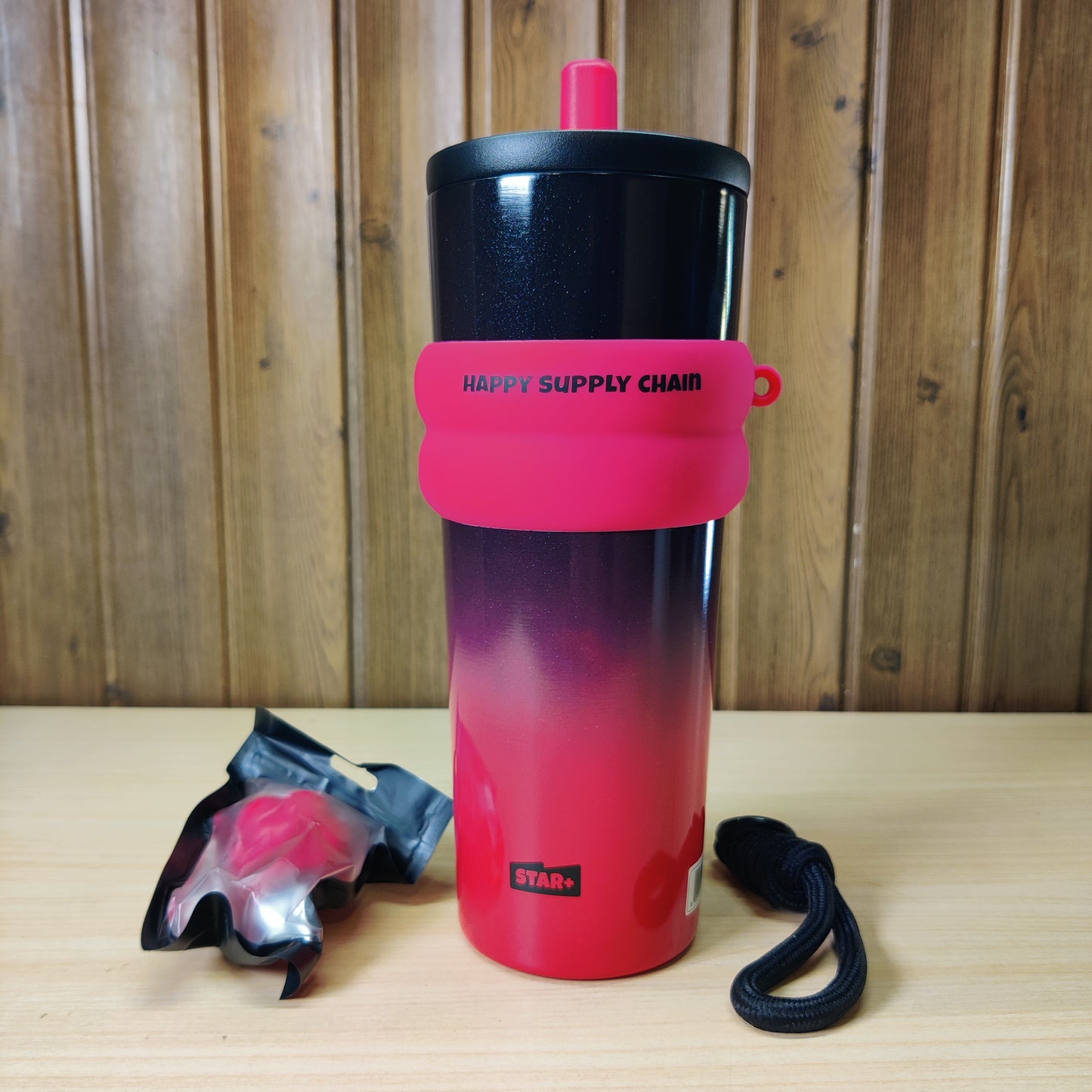 STAR+ Stainless Steel Vacuum Tumbler Cup with Straw