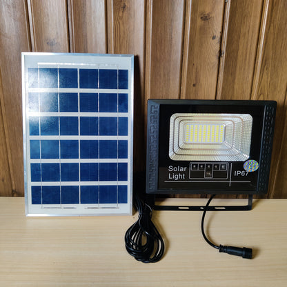 IP67 Waterproof Outdoor Solar Flood Light High-Bright Security Lamp