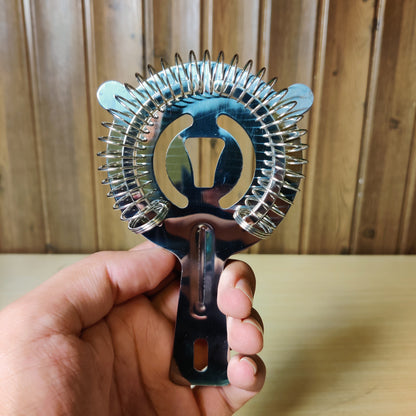 Professional Stainless Steel Hawthorne Cocktail Strainer