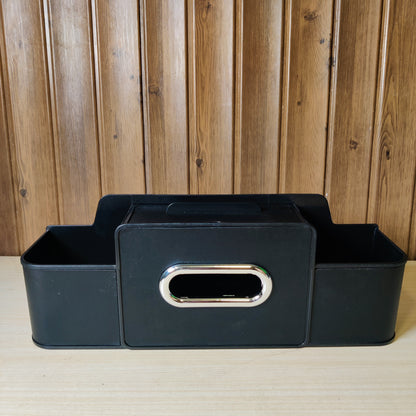 Multifunctional Car Armrest Storage Box & Tissue Holder