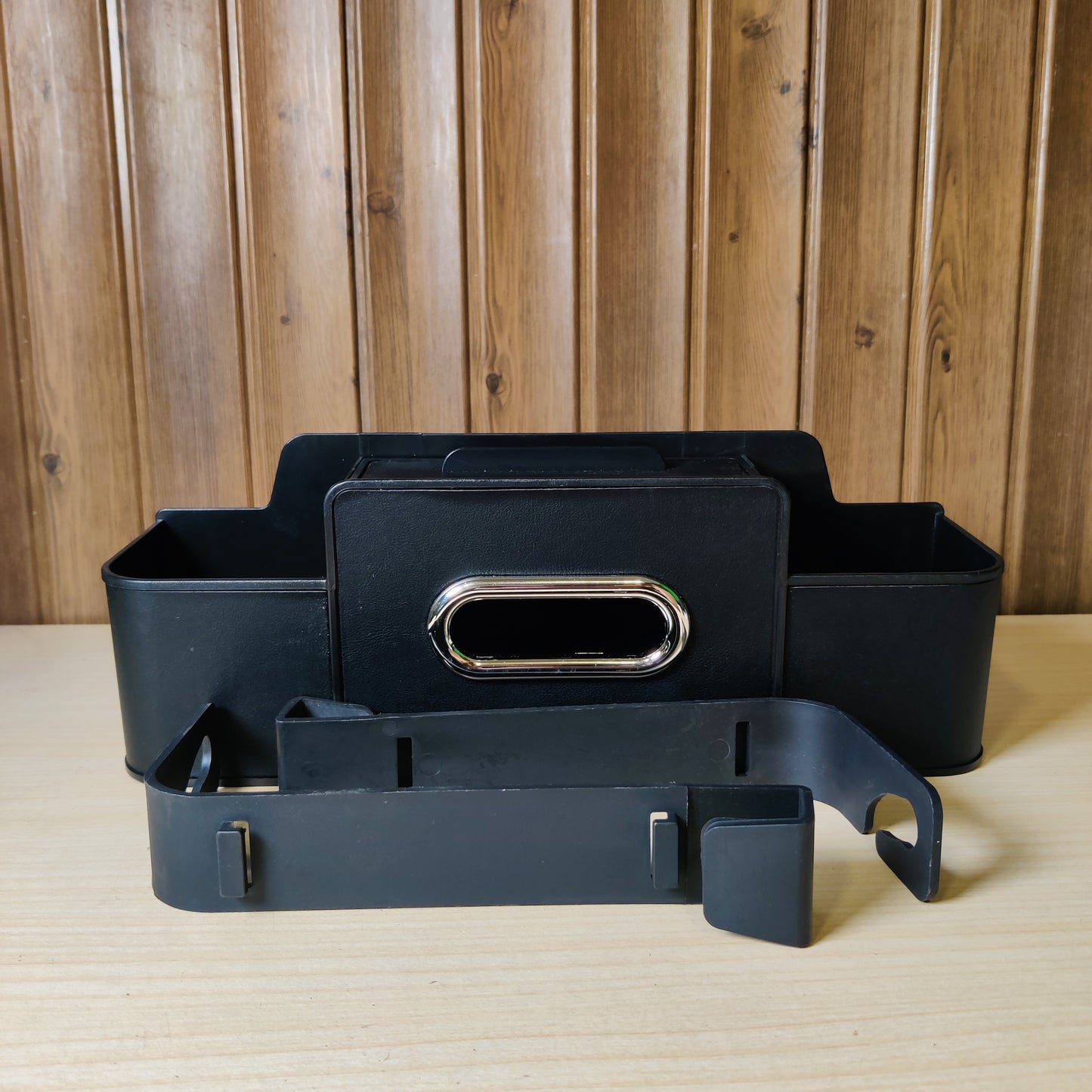 Multifunctional Car Armrest Storage Box & Tissue Holder
