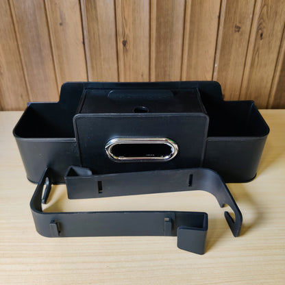 Multifunctional Car Armrest Storage Box & Tissue Holder