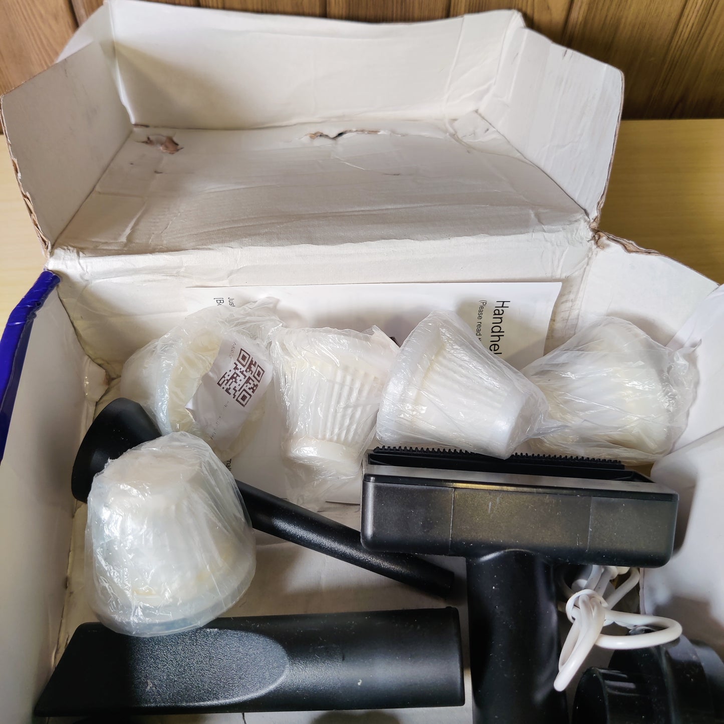 Vaccuum cleaner rechargeable