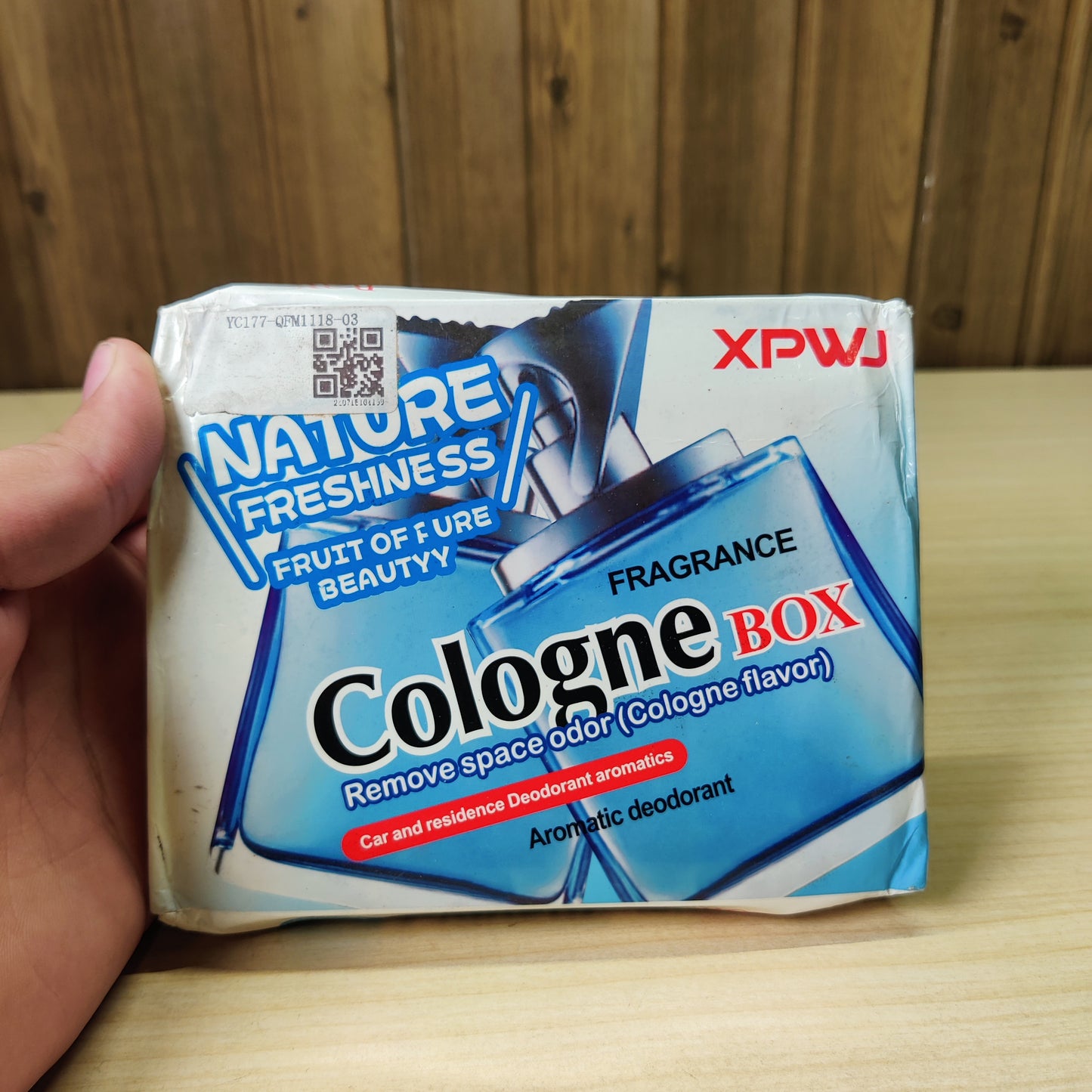 XPWJ Cologne Box Air Freshener & Odor Eliminator for Car & Home