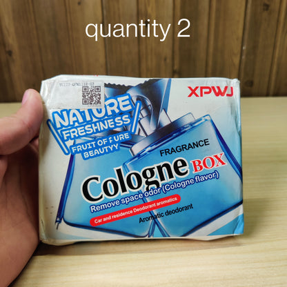 XPWJ Cologne Box Air Freshener & Odor Eliminator for Car & Home