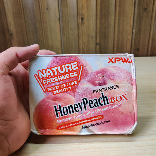 Honey Peach Air Freshener Deodorant Box for Car & Home