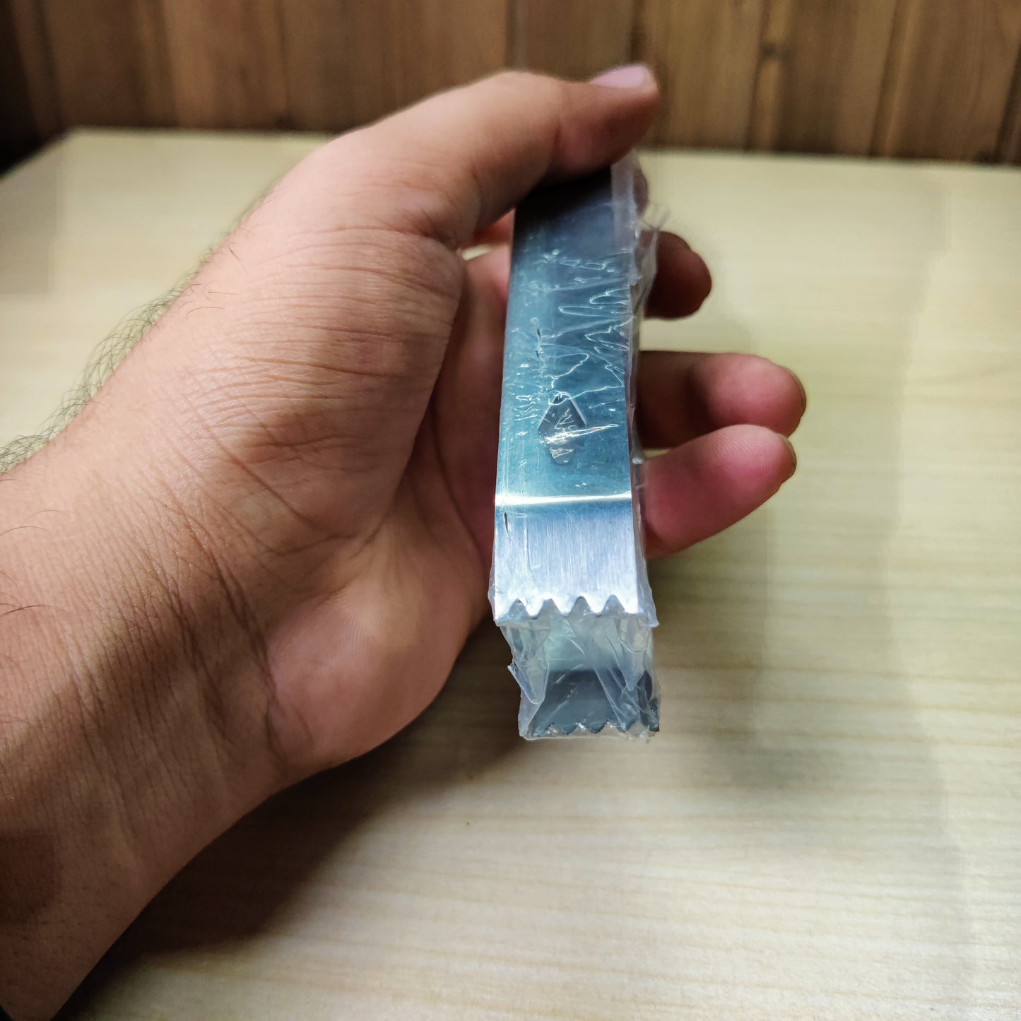 Stainless Steel Ice Tongs with Teeth for Bar & Cocktails