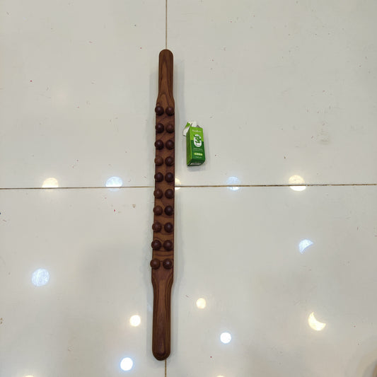 Wooden Body Massage Stick with Essential Oil Set