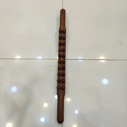 Wooden Body Massage Stick with Essential Oil Set