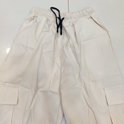 Men's Lightweight Khaki Drawstring Pants | Casual Stretch Joggers