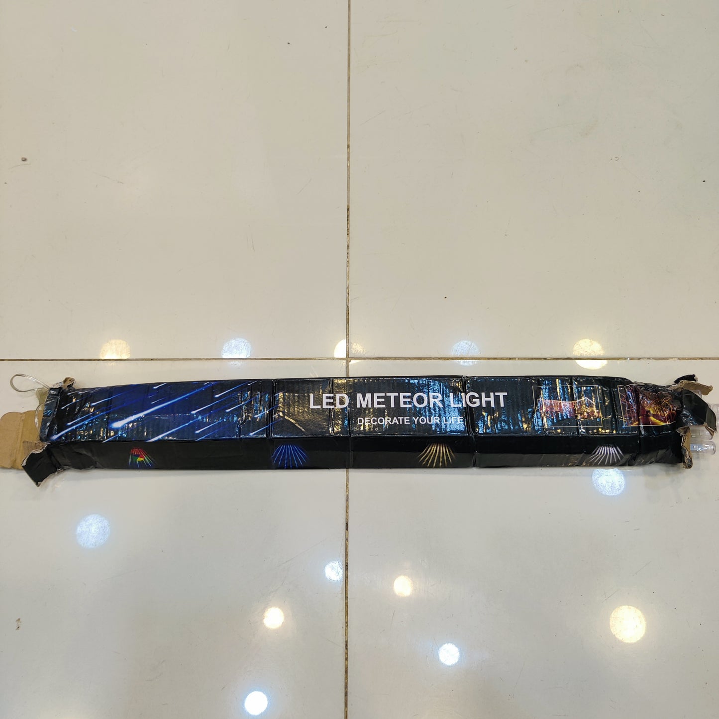 LED Meteor Shower Rain Lights - Outdoor Decorative Tubes