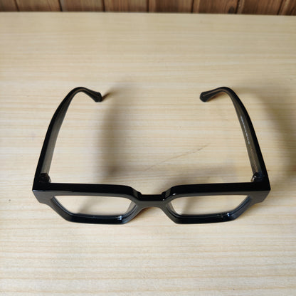 Black Thick Square Frame Eyeglasses