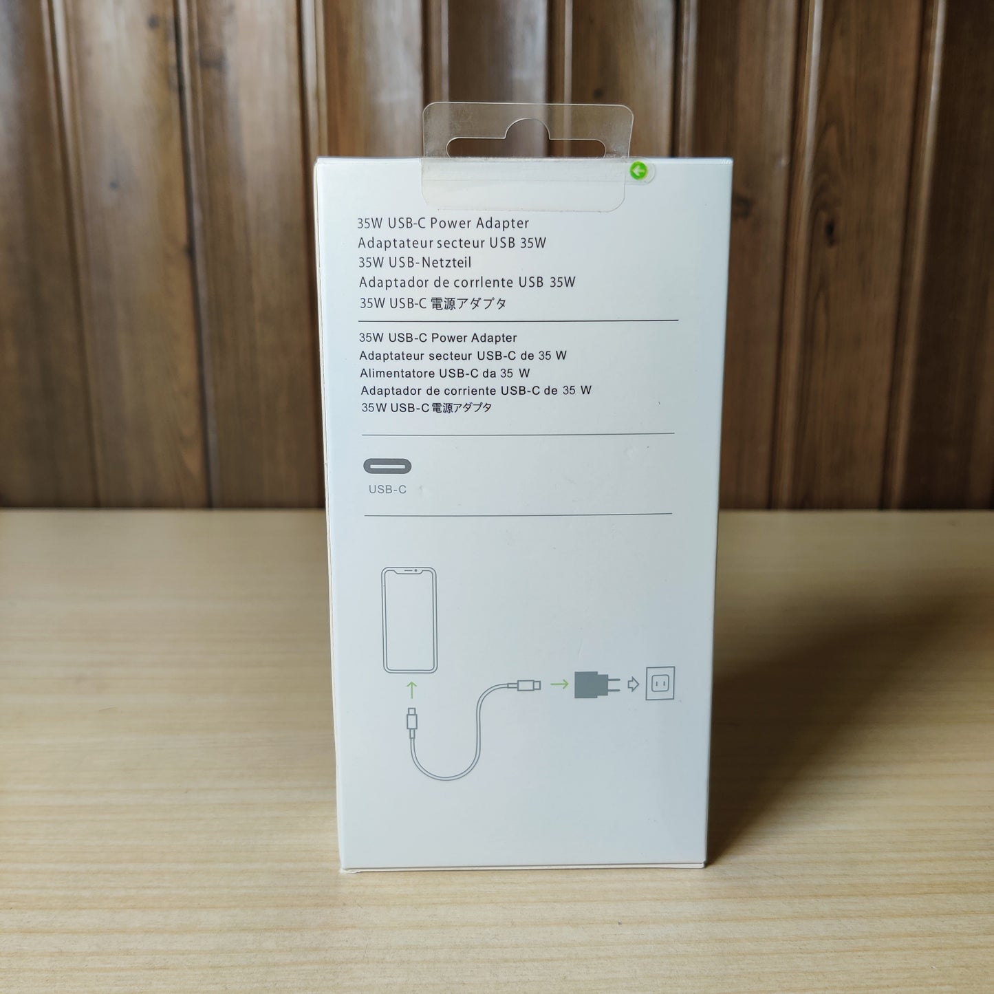 35W USB-C Power Adapter & Cable for iPhone 15 Pro Max