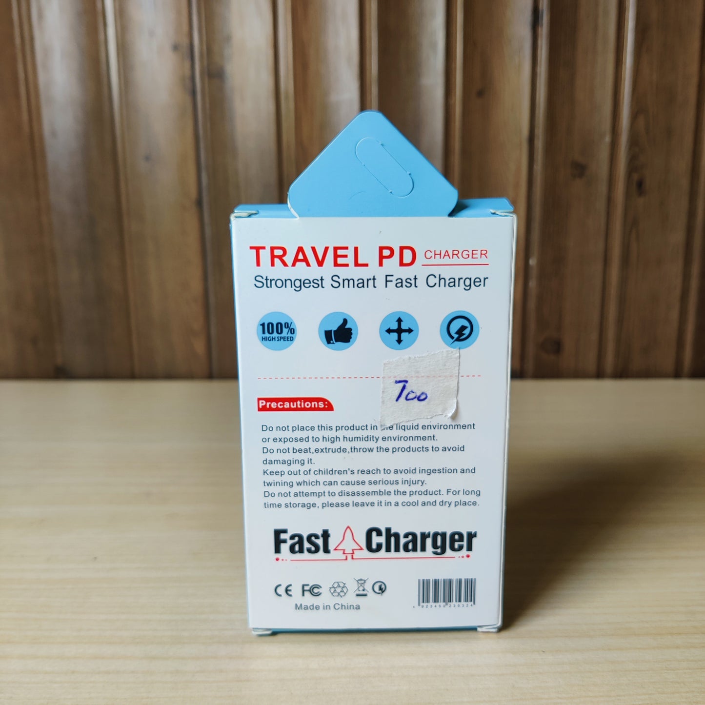 45W GaN PD + QC 3.0 Fast Wall Charger