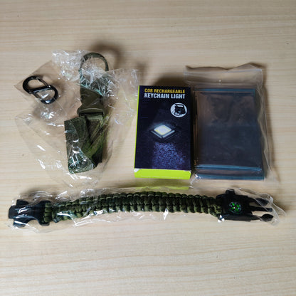 Outdoor Emergency Survival Gear Kit