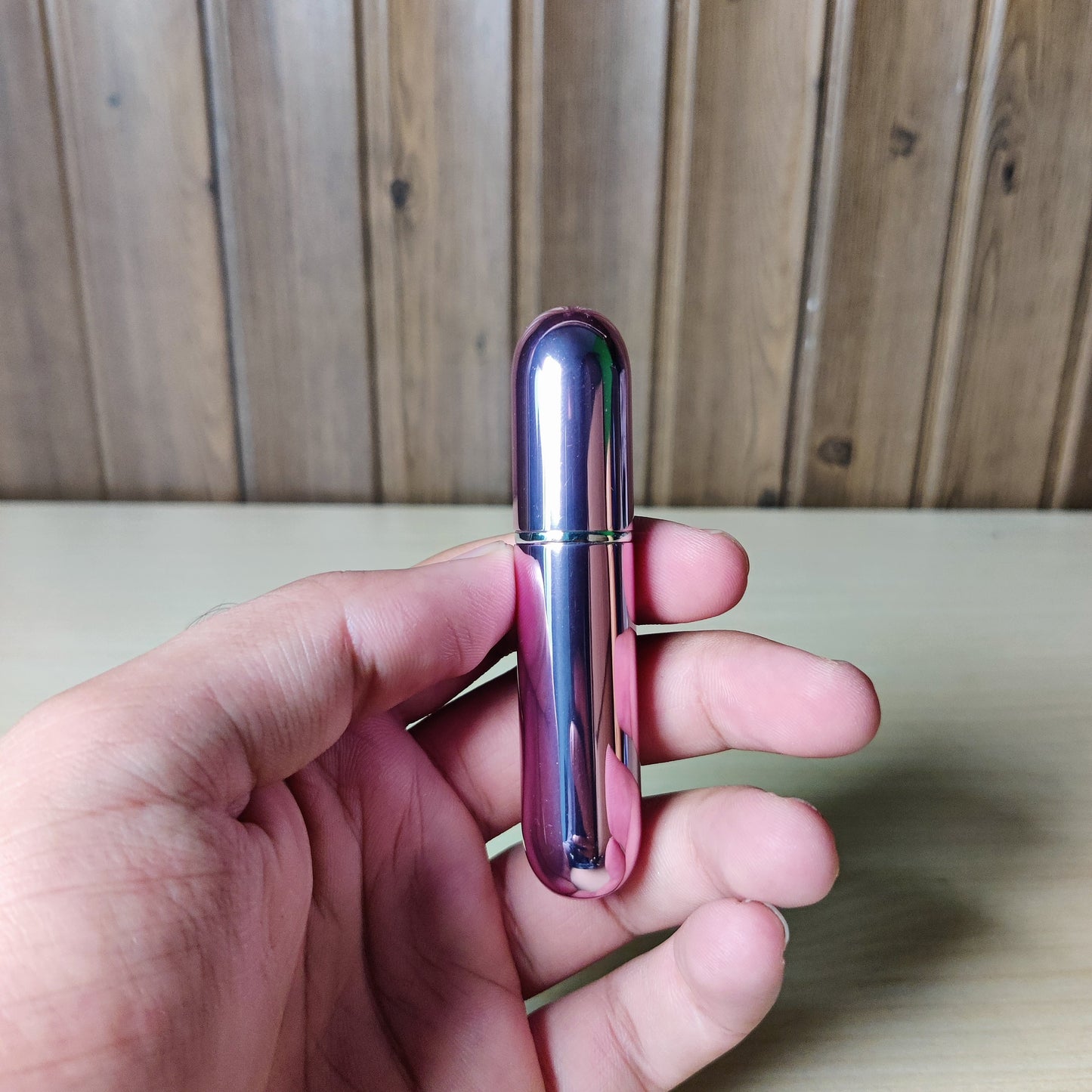 Gold Mini Refillable Perfume Atomizer Spray Bottle
